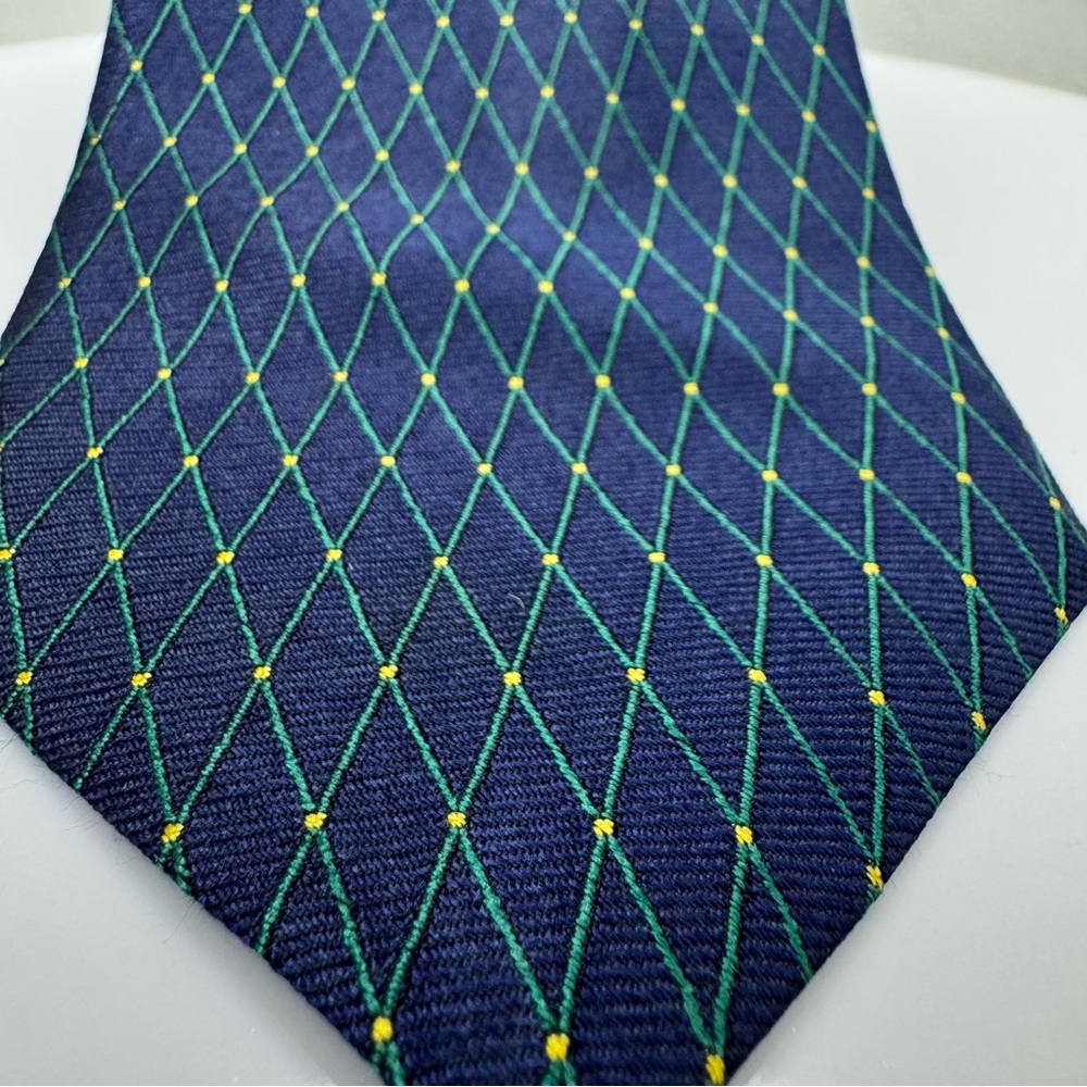 Hilditch & Key Jermyn Street London Made in England all silk tie vintage